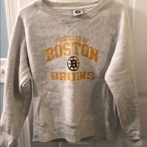 Boston Bruins sweatshirt crew neck large
